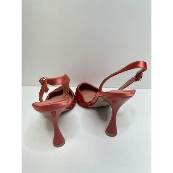 Jeffrey Campbell Pumps Womens Size 6 Slingback Pointed Toe in Rose - Picture 7 of 10